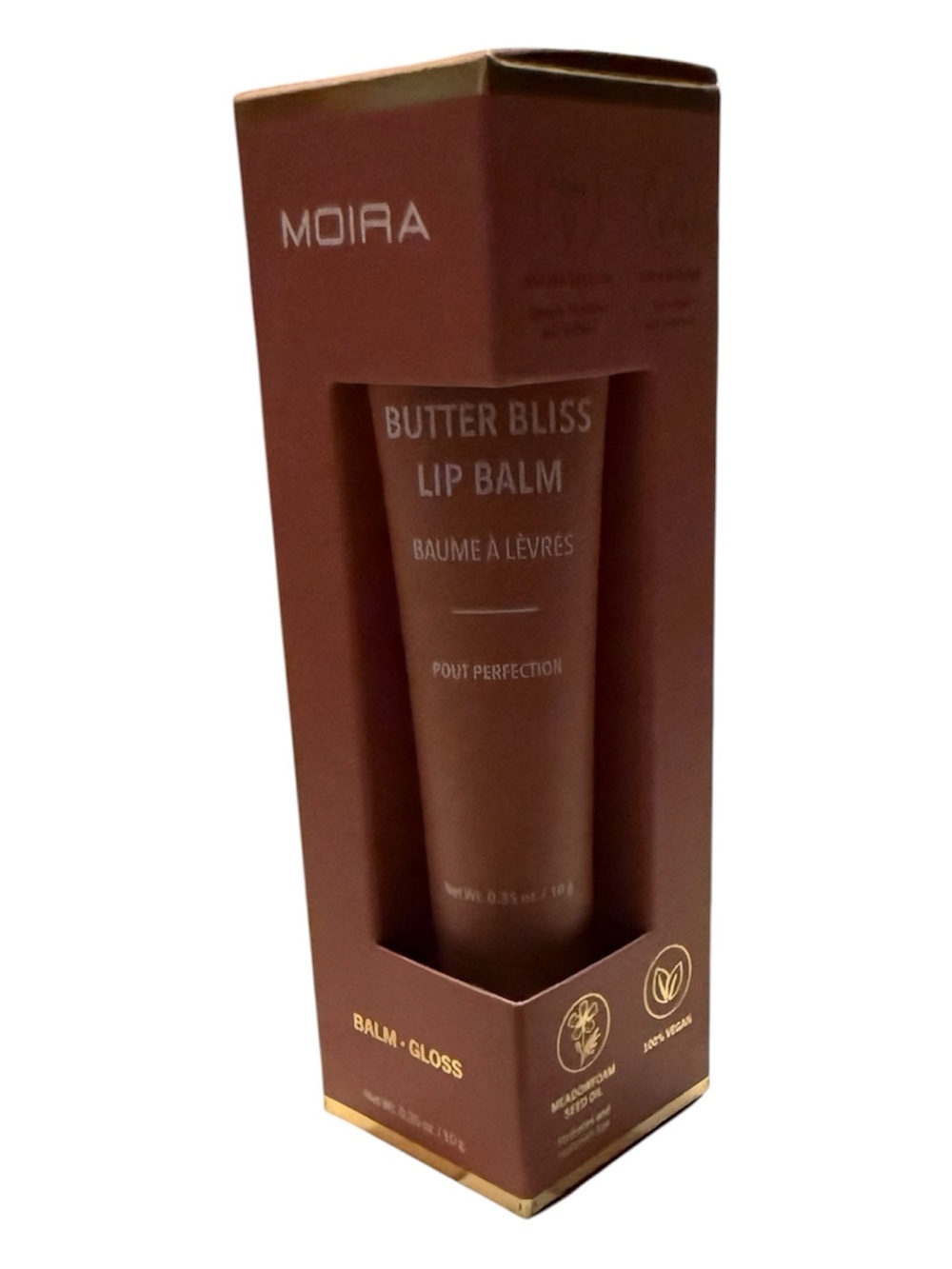 Moira Butter Bliss Lip Balm - Brown
